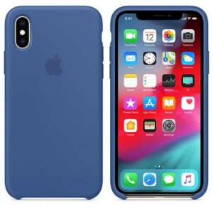Capa de couro para iPhone XS Max